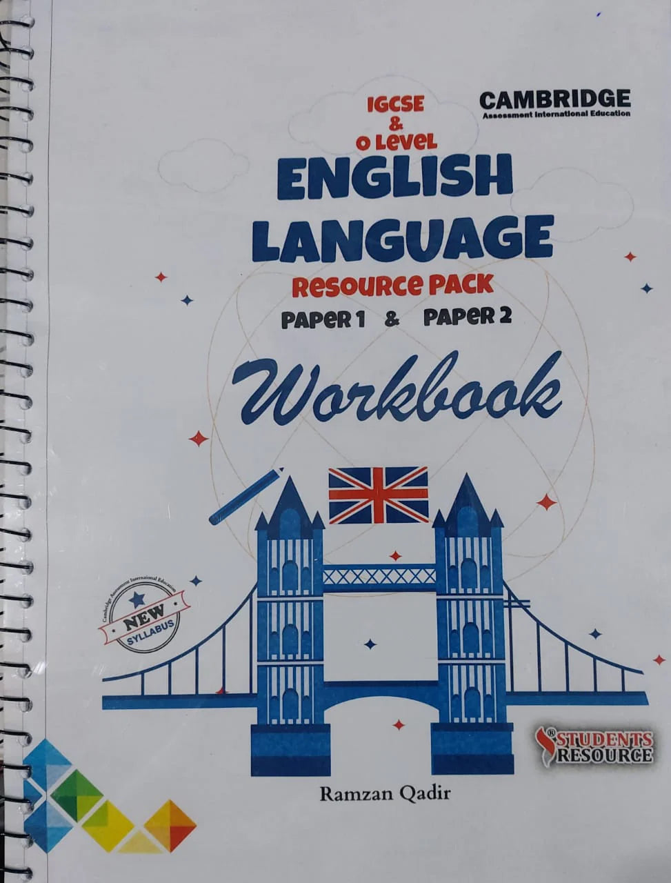 Cambridge IGCSE & O Level English language Resource Pack Paper 1 & Paper 2 Workbook