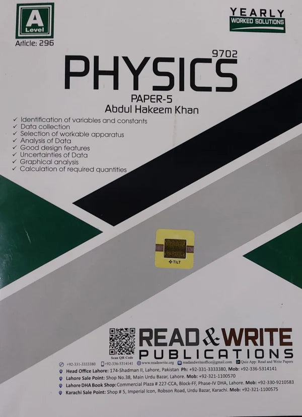 296 Physics A Level Paper-5