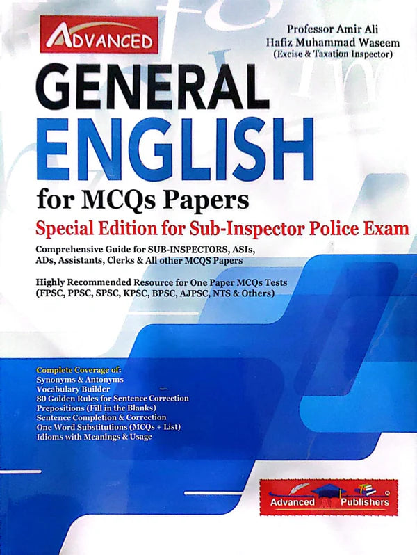 Advanced General English Fot MCQS Papers