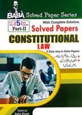 Baba Solved Paper Series With Complete Solution Constitutional Law Part II